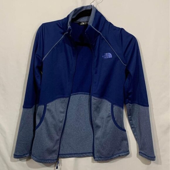 THE North Face woman’s jacket. Blue on blue. Size XS. New condition. - Picture 9 of 9